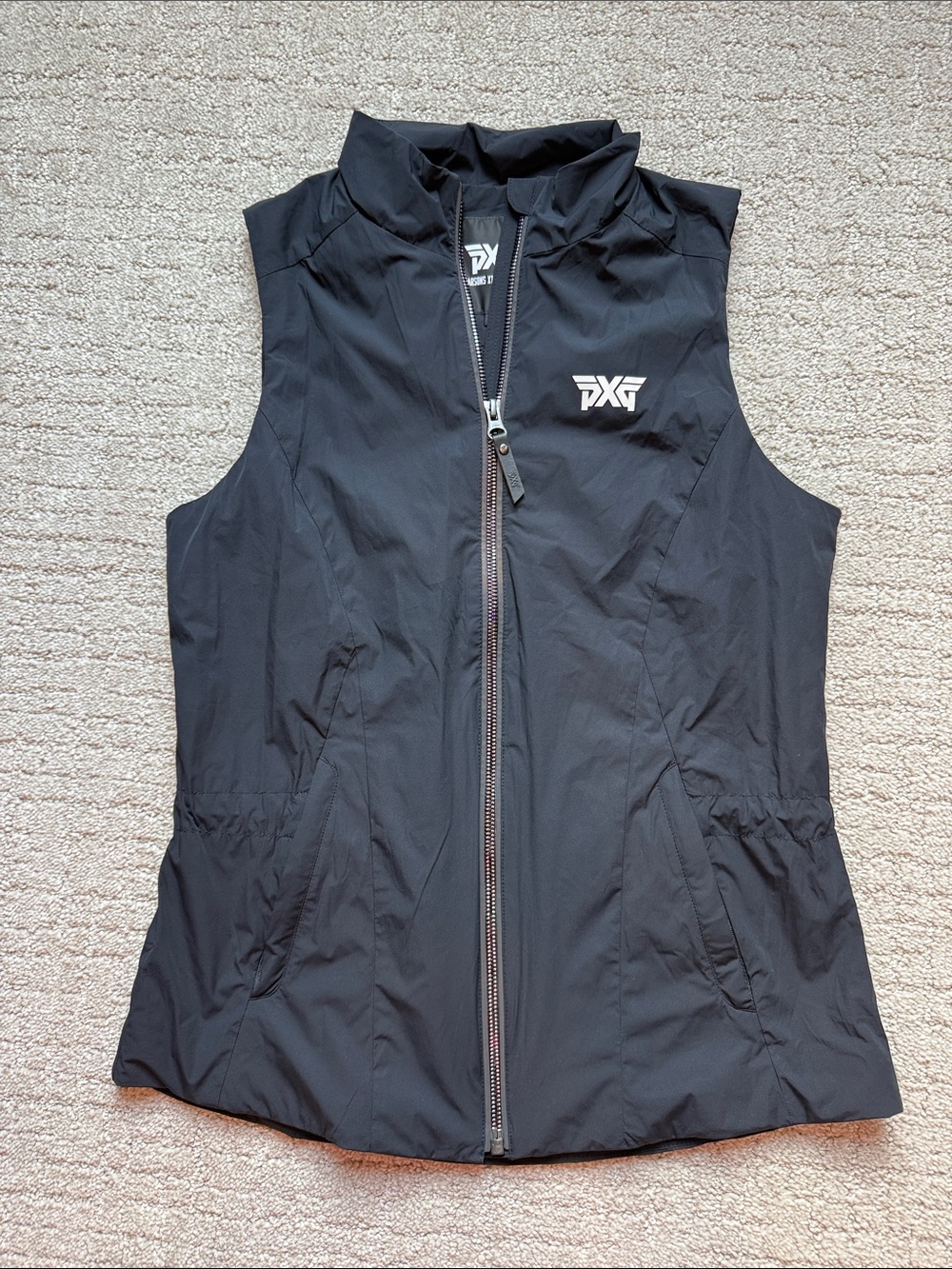 PXG Black Sleeveless Golf Vest